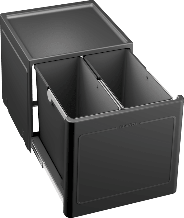BLANCO Kanta za sortiranje smeća Botton Pro 45/2 Automatic, 408x400x350mm, Siva