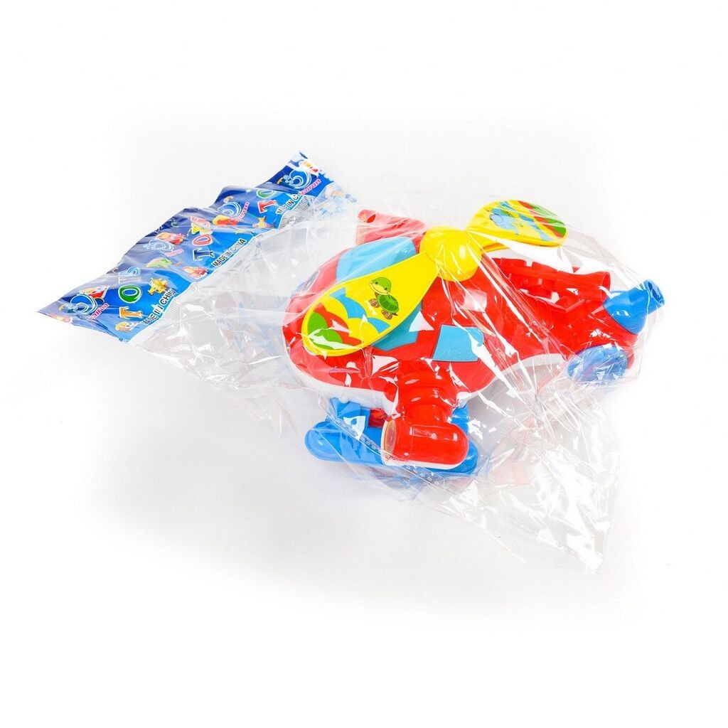 Hk Mini Igračka guralica Avion, Šarena