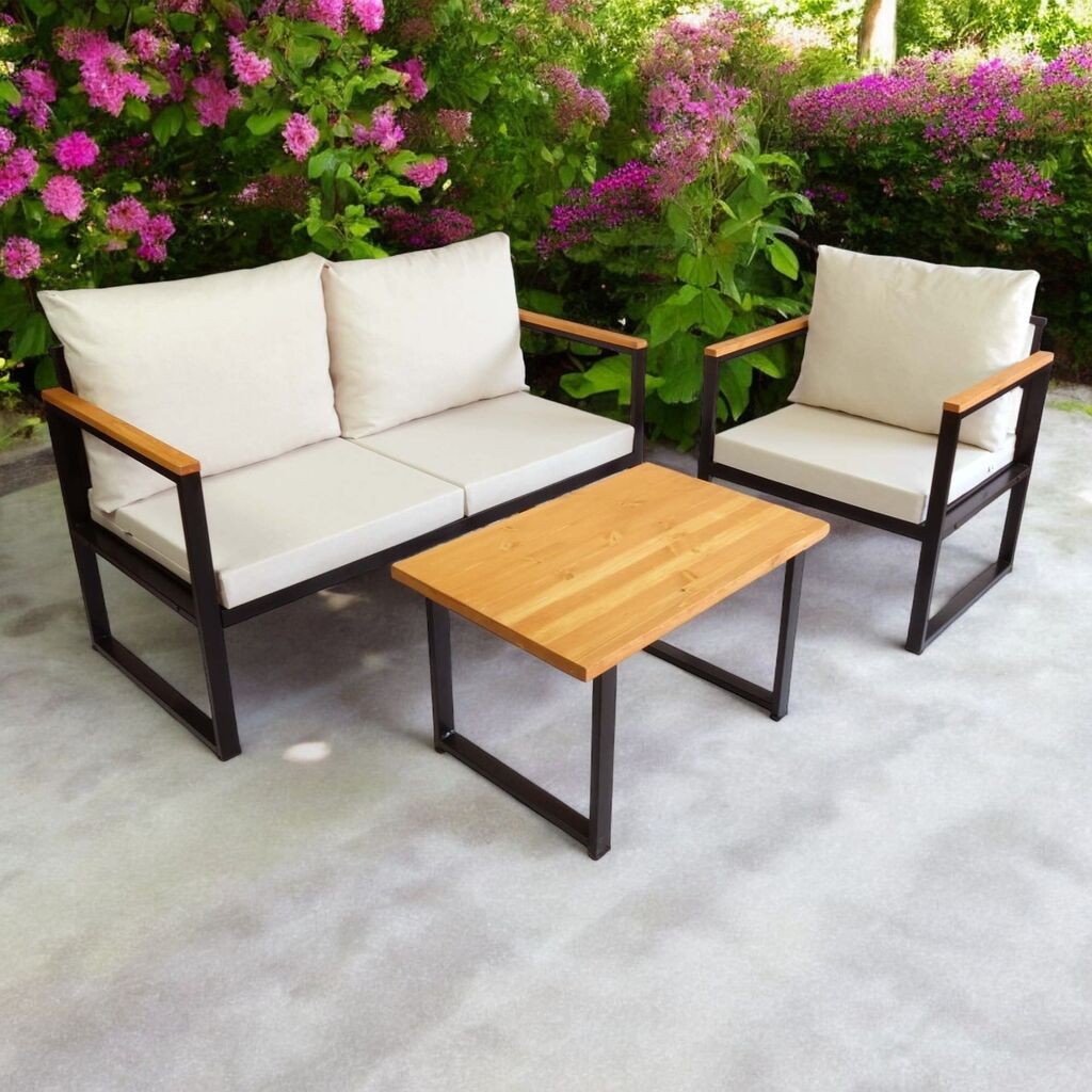 Hanah Home Garnitura za baštu, 3 komada