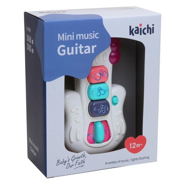 HK Mini Muzička igračka za bebe Mini muzička gitara, 12m+