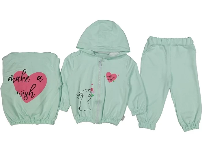 Komplet trenerka za decu 234529, Zelena