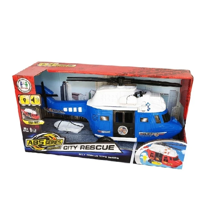 VRABAC Igračka Helikopter police 53B, Plava