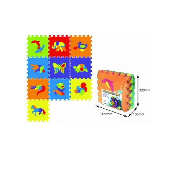 Podne puzzle za igru Životinje PZ10236, 10 komada