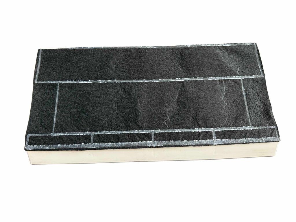 Evila Originals Karbonski filter za aspirator BMK CF31, 19.5 x 38.1 x 2.7 cm, Crni