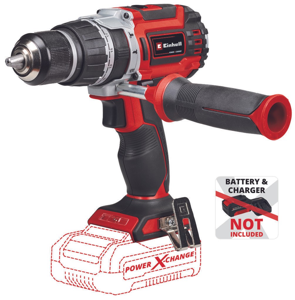 Einhell Batteri Impact Drill šrafciger 60 Nm Pover Ks-Change TE-CD 18/60 Li-I Bl-Solo