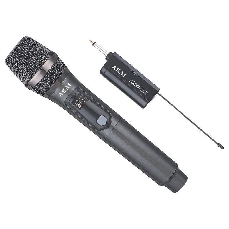Akai Bežični mikrofon AMW-200, Crni