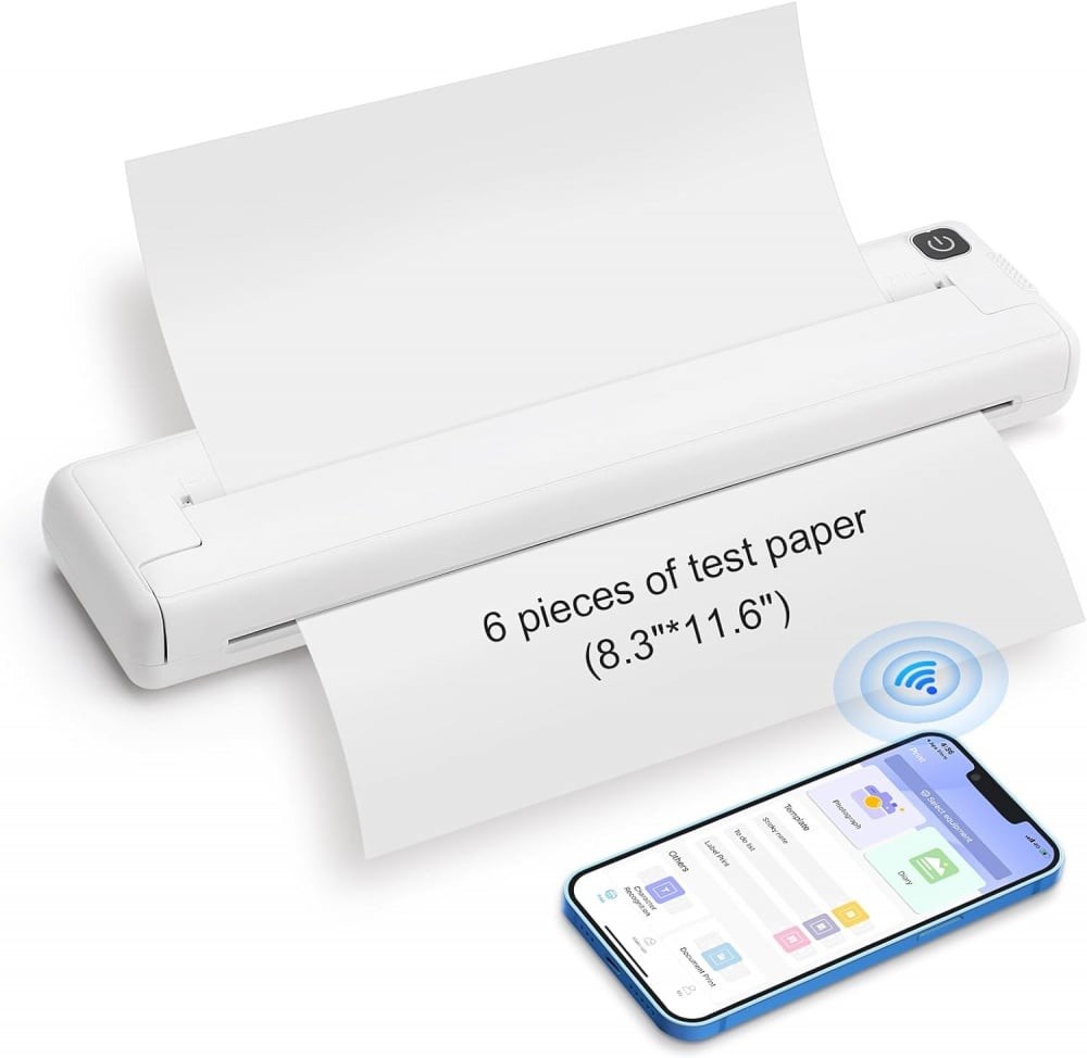 Prenosni termalni štampač LWD, Beli