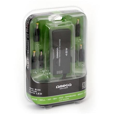Omega Punjač za laptop OZU48W, 48W