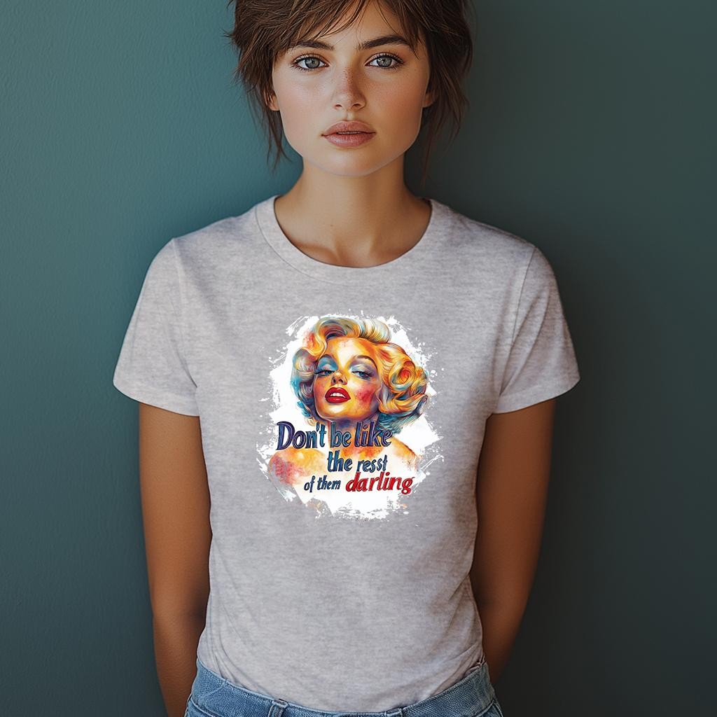 Camiseta Majica sa štampanim printom Cam 923, Ženska, Hrom