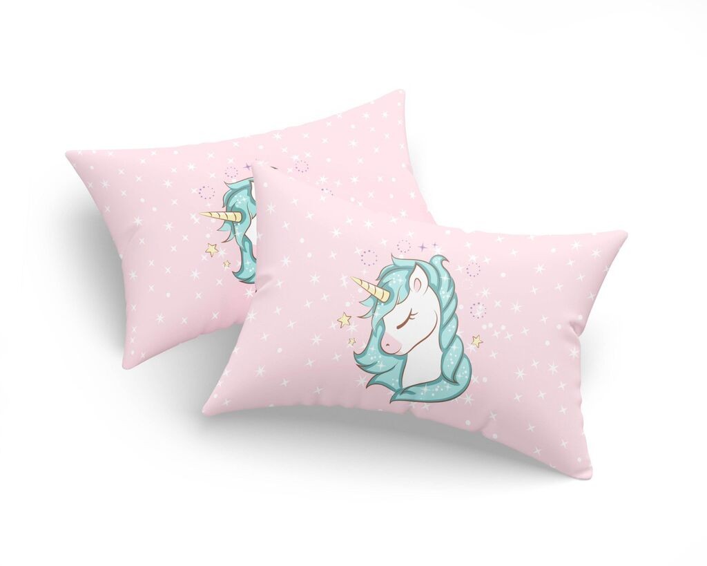 L'essentiel Maison Set jastučnica Unicorn Dreams, 50x70 cm, Rozi