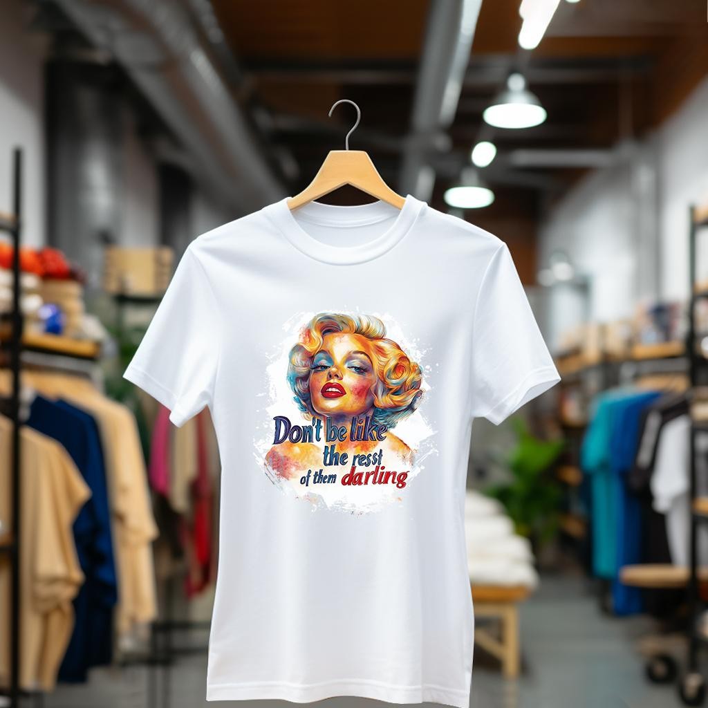 Camiseta Majica sa štampanim printom Cam 923, Ženska, Bela