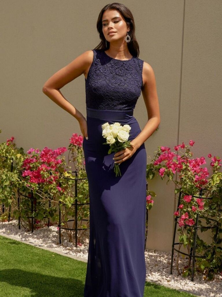 TFNC Ženska haljina Halanna, Teget