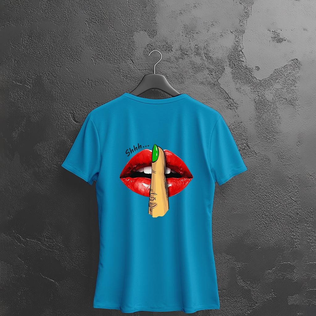 Camiseta Majica sa štampanim printom Cam 925, Ženska, Akva