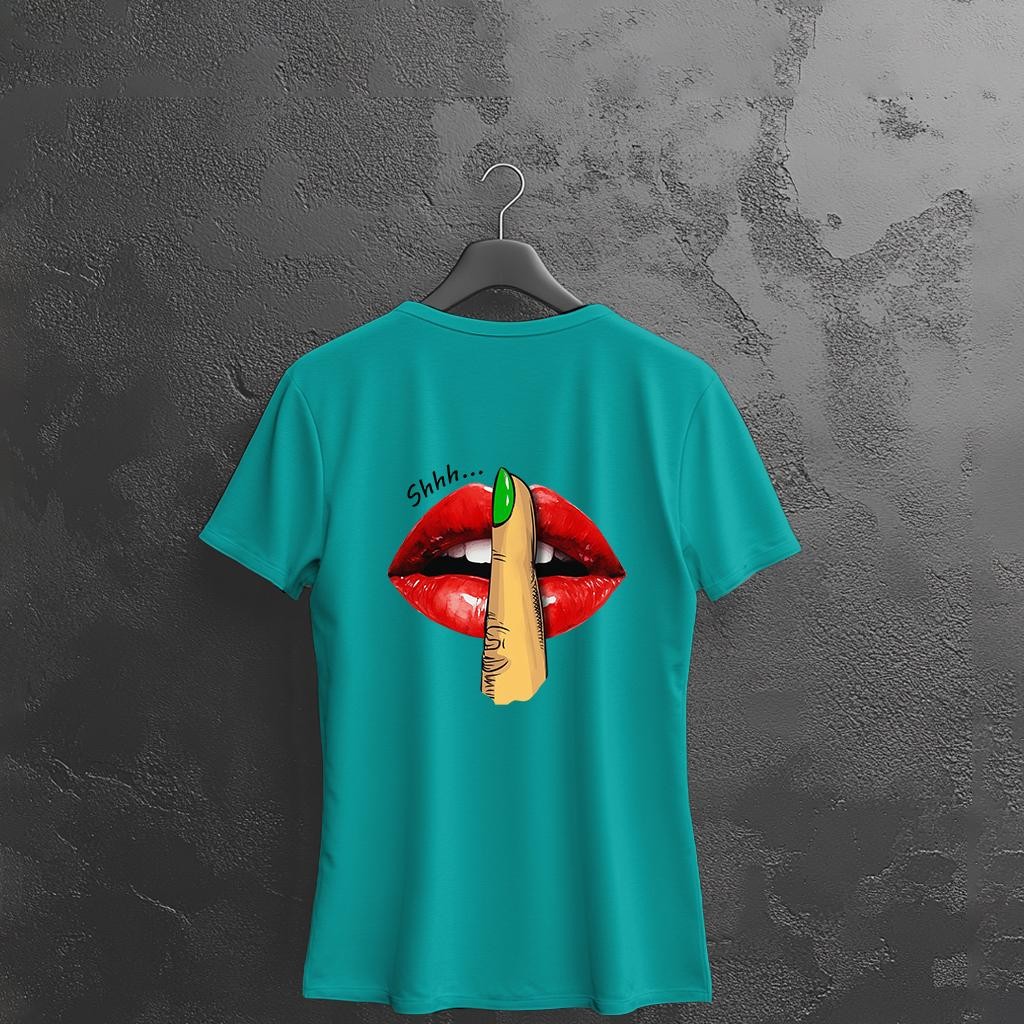 Camiseta Majica sa štampanim printom Cam 925, Ženska, Tirkizna