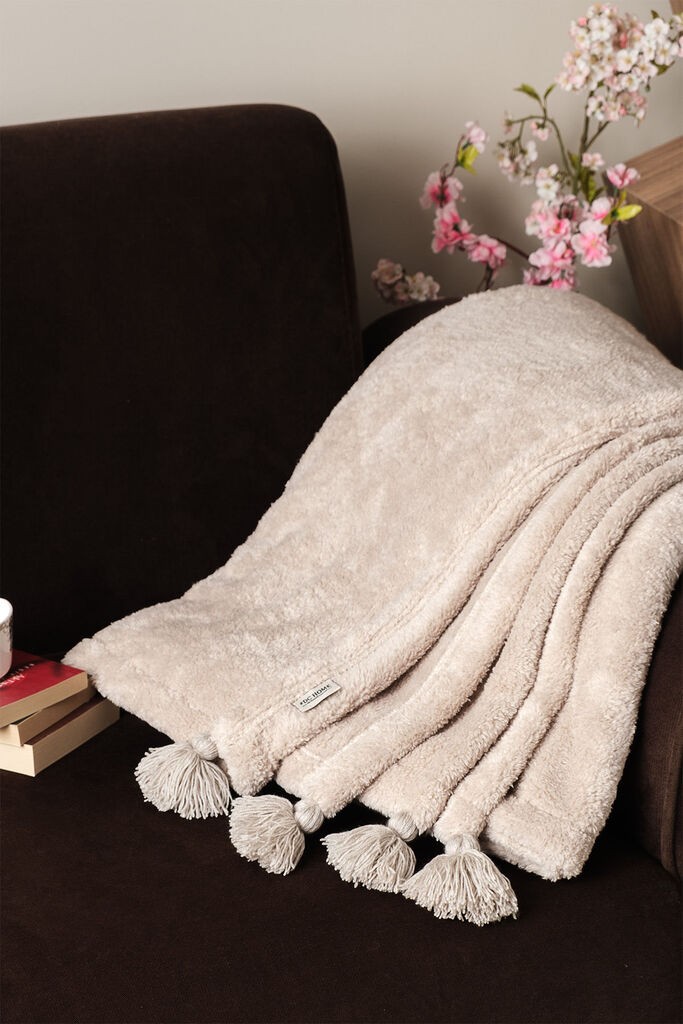 L'essentiel Maison Prekrivač za krevet Puffy 160, 160x200 cm, Bež