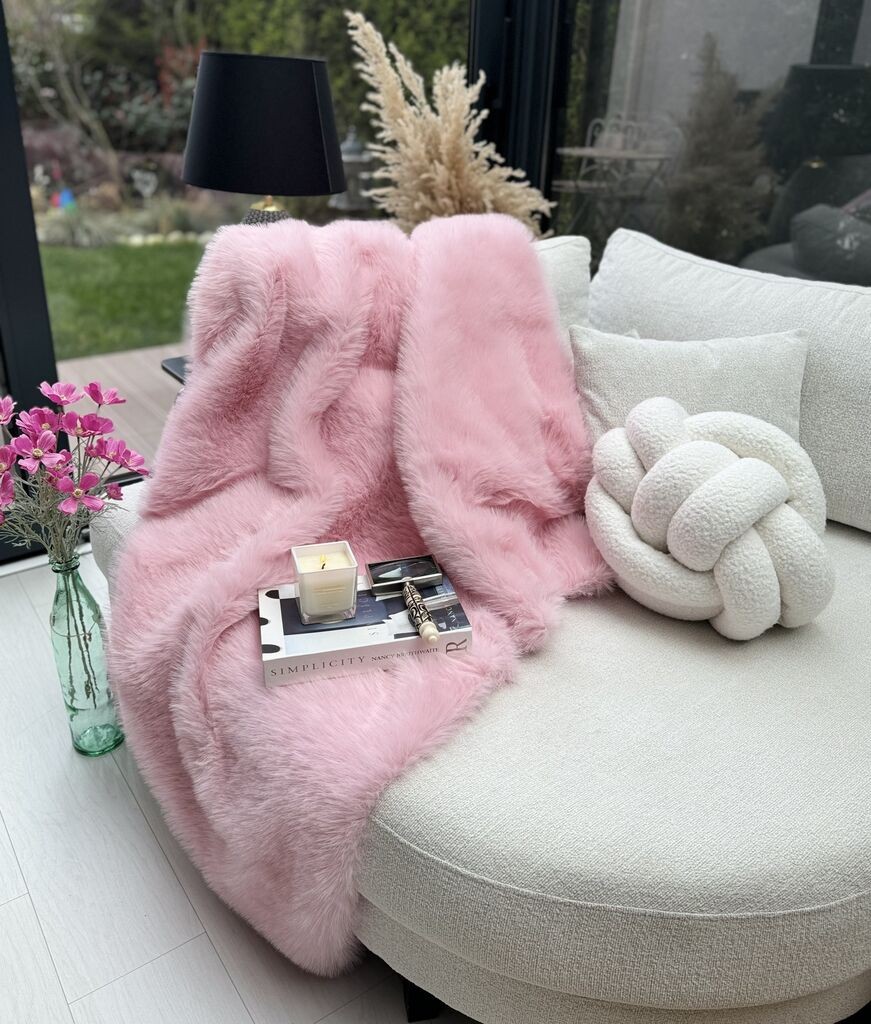 Aberto Design Prekrivač Lolita 75, 200x75 cm, Roze