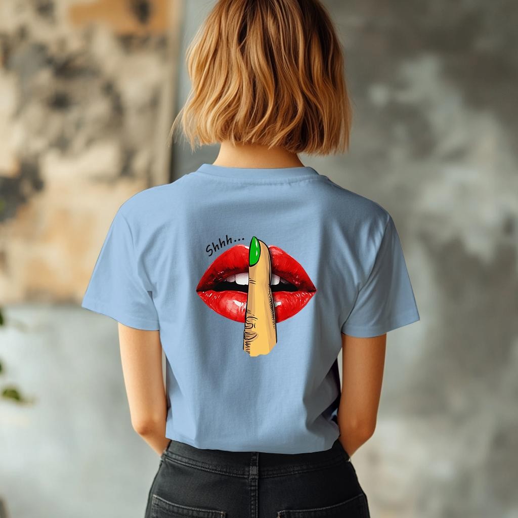 Camiseta Majica sa štampanim printom Cam 925, Ženska, Cijan