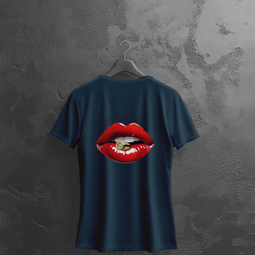 Camiseta Majica sa štampanim printom Cam 926, Ženska, Tamnoplava