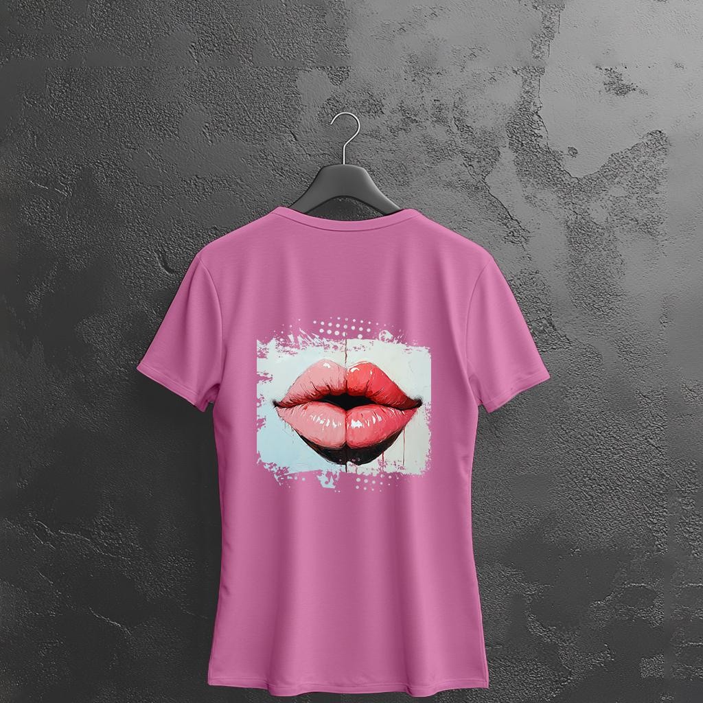 Camiseta Majica sa štampanim printom Cam 928, Ženska, Orhideja