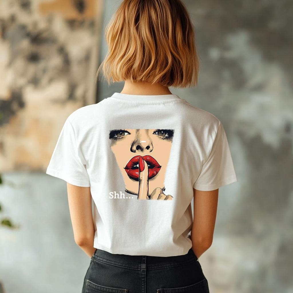 Camiseta Majica sa štampanim printom Cam 922, Ženska, Bela