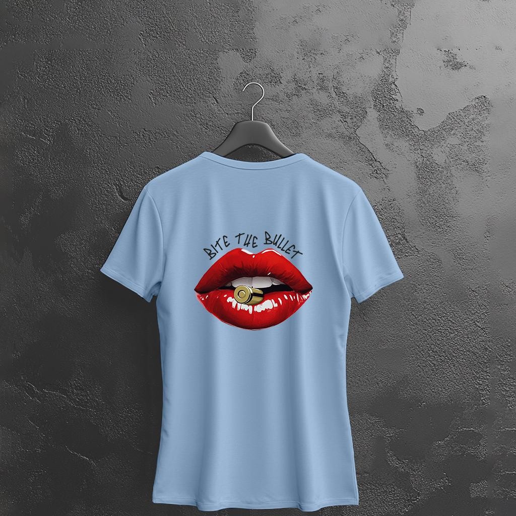 Camiseta Majica sa štampanim printom Cam 926, Ženska, Cijan