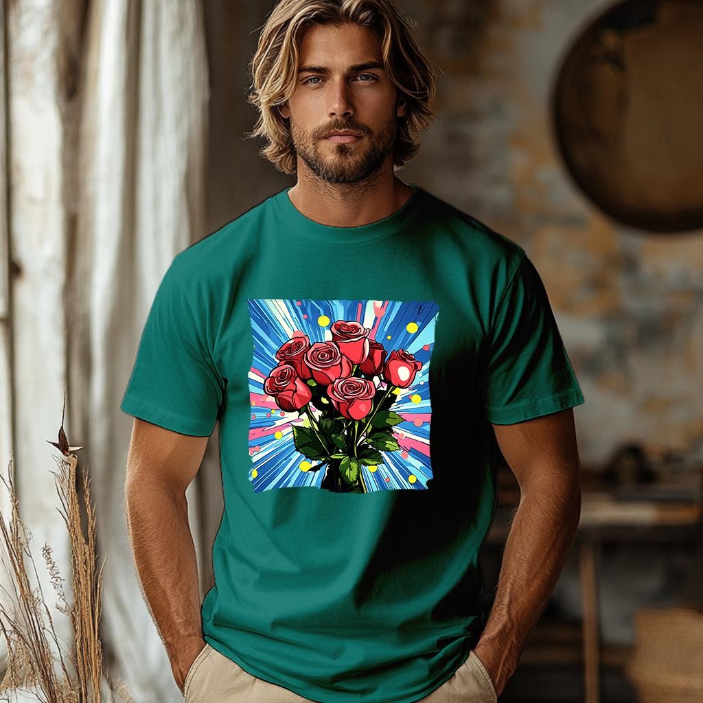 Camiseta Majica sa štampanim printom Cam 945, Ženska, Bambus