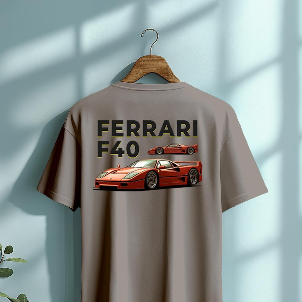 Camiseta Majica sa štampanim printom Cam 913, Muška, Svetlosiva