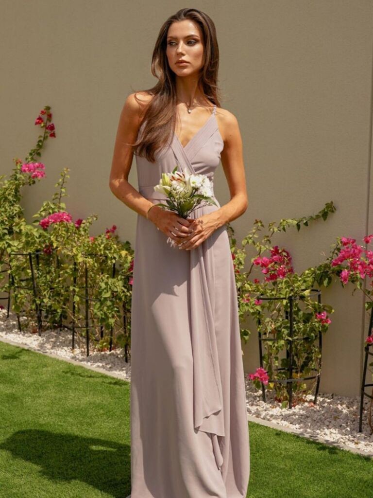 TFNC Ženska haljina Reynalda, Siva