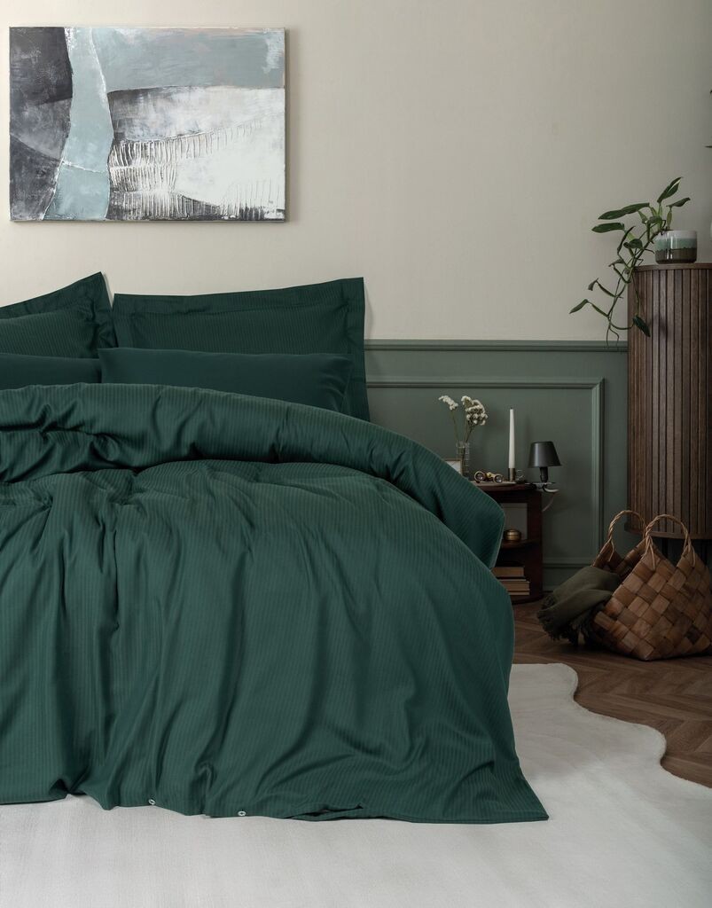 L'essentiel Maison Komplet Posteljine Craft, 200x220 cm, Maslinasti