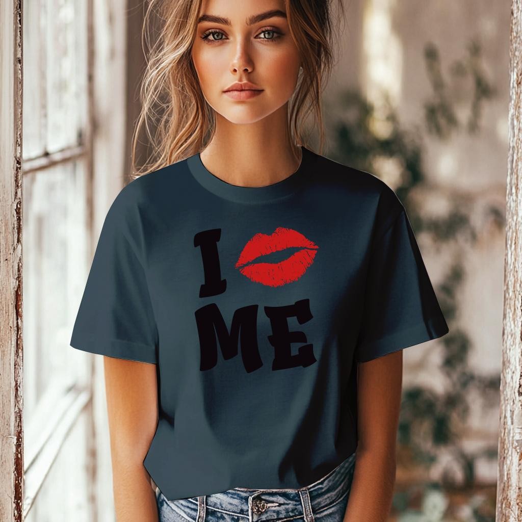 Camiseta Majica sa štampanim printom Cam 929, Ženska, Teget