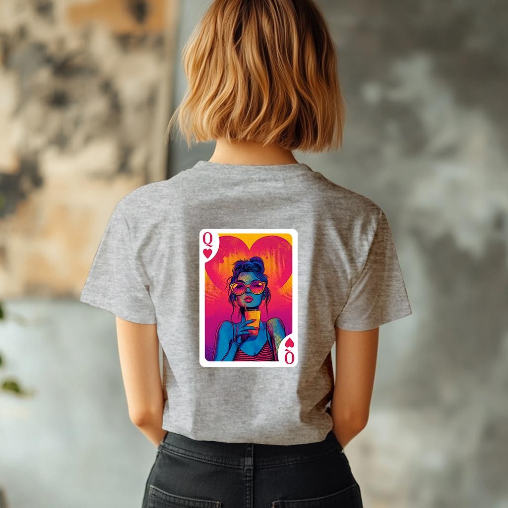 Camiseta Majica sa štampanim printom Cam 916, Ženska, Kalaj