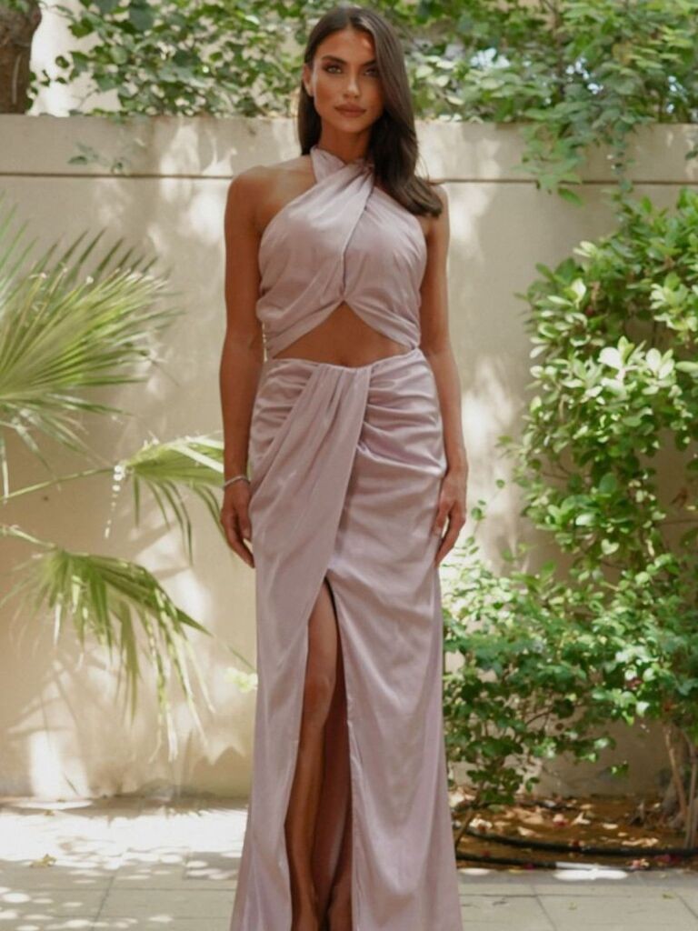 TFNC Ženska haljina Raina, Roze