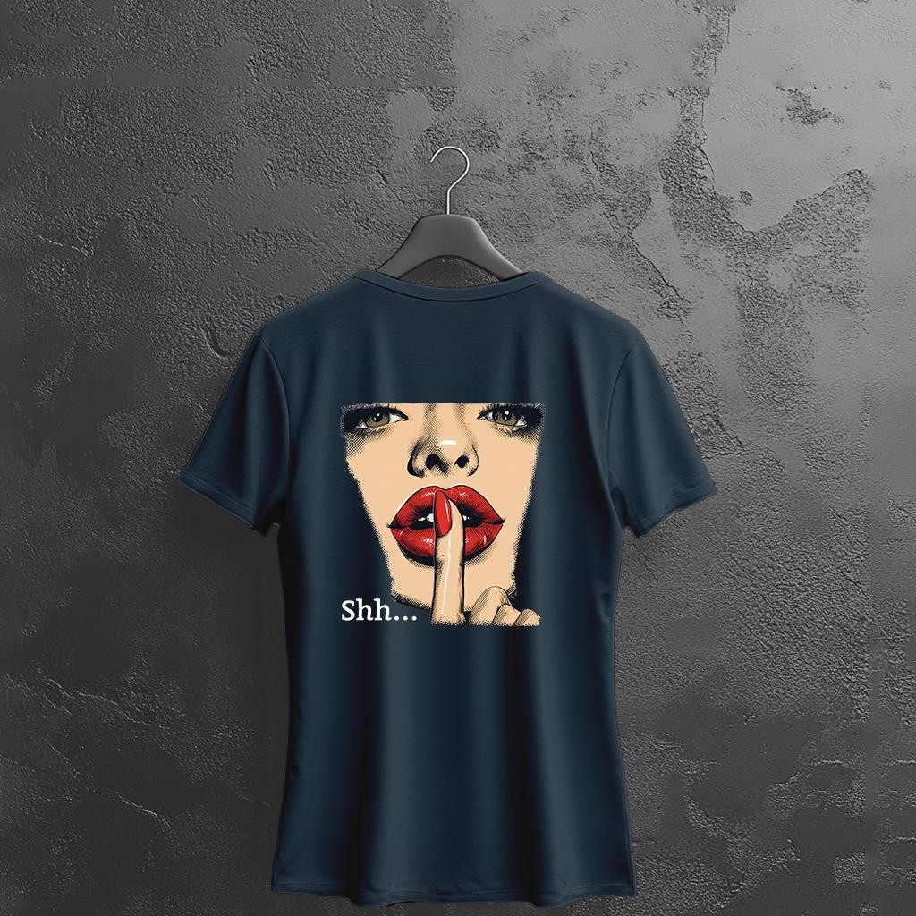 Camiseta Majica sa štampanim printom Cam 922, Ženska, Teget