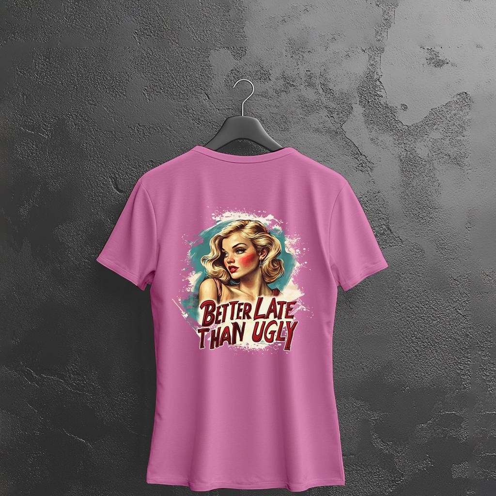 Camiseta Majica sa štampanim printom Cam 921, Ženska, Orhideja