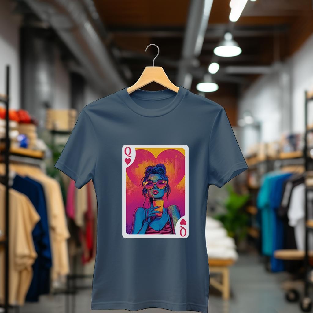 Camiseta Majica sa štampanim printom Cam 916A, Ženska, Siva