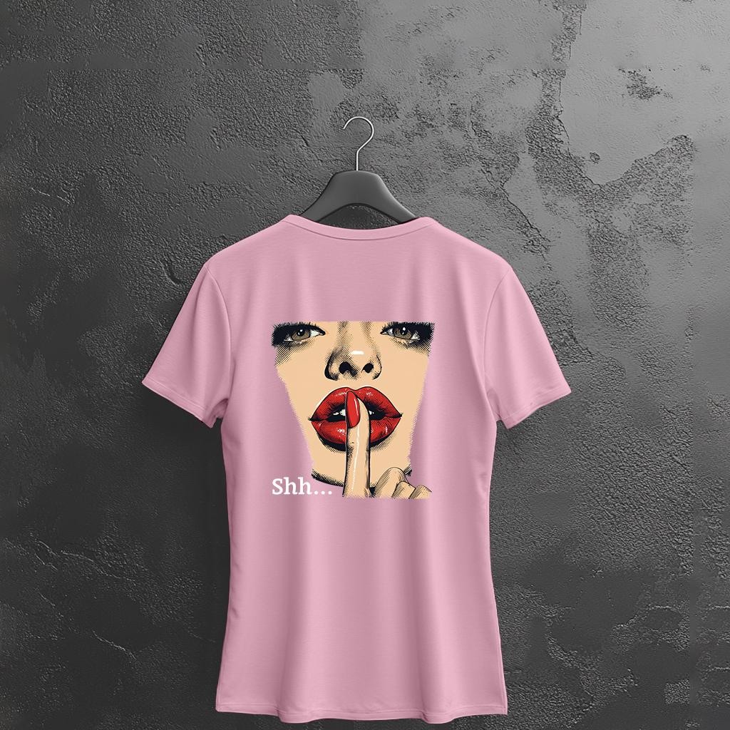 Camiseta Majica sa štampanim printom Cam 922, Ženska, Roze