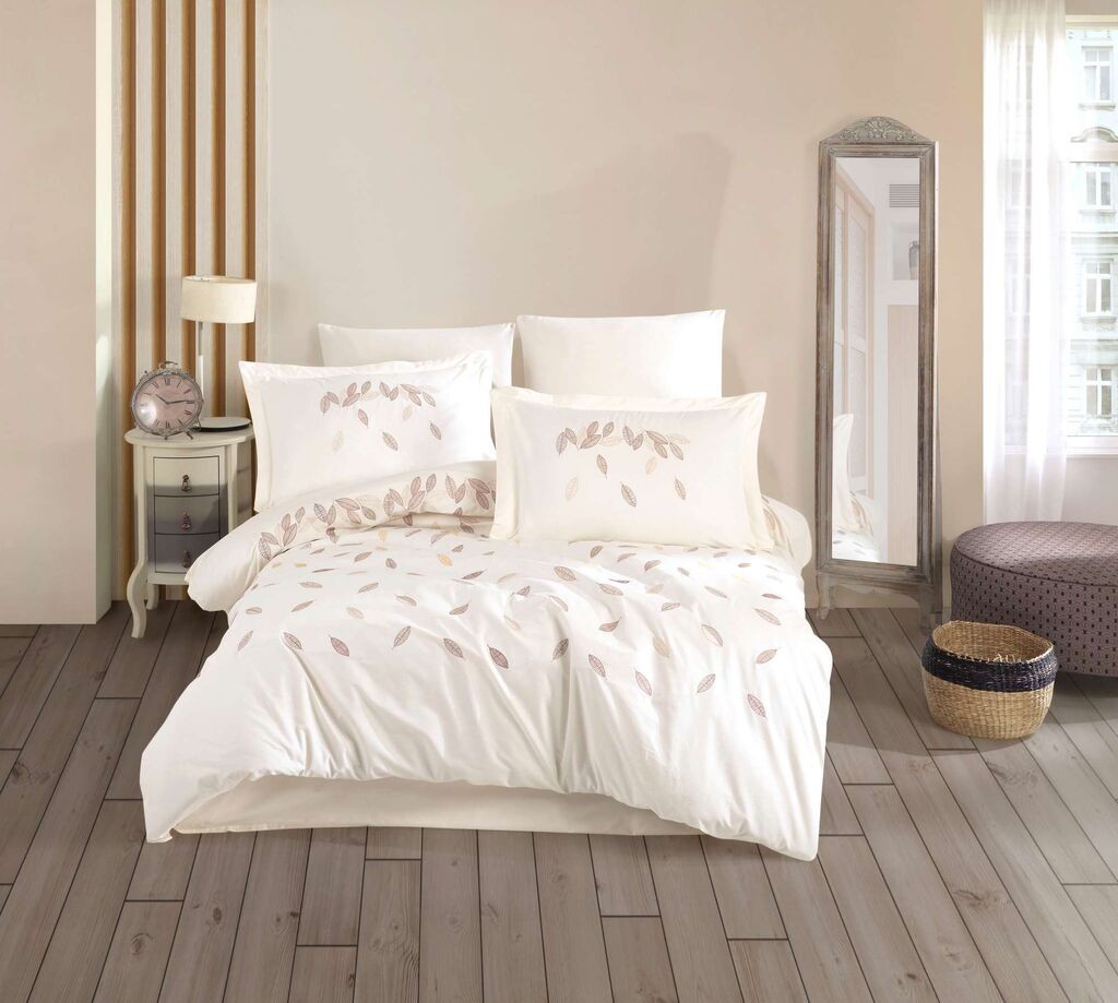 L'essentiel Maison Komplet posteljina Lidia, 200x220 cm, Krem