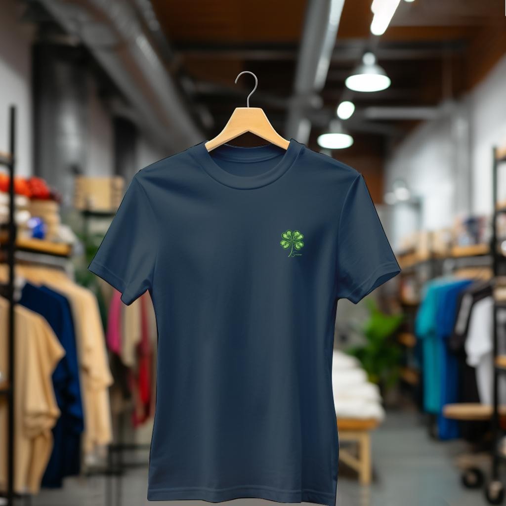 Camiseta Majica sa štampanim printom Cam 959, Ženska, Teget