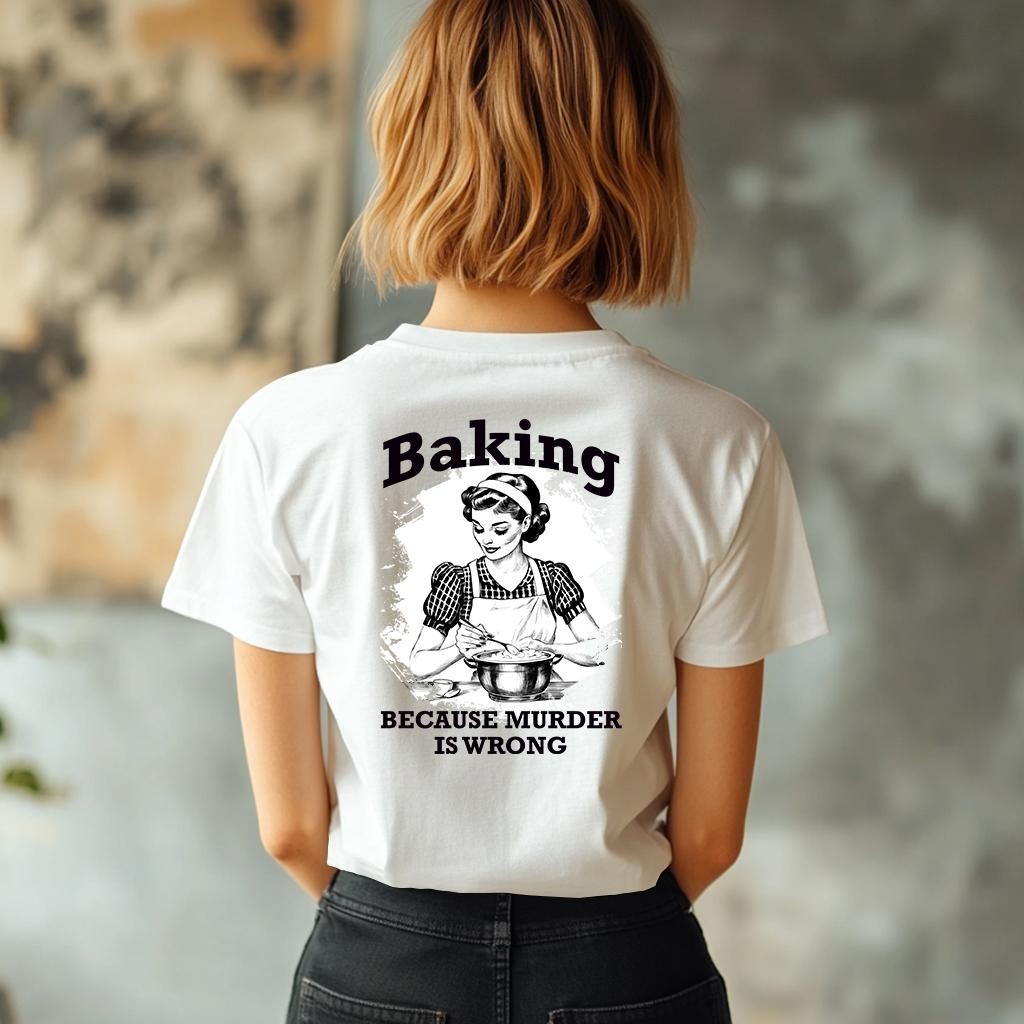 Camiseta Majica sa štampanim printom Cam 924, Ženska, Bela