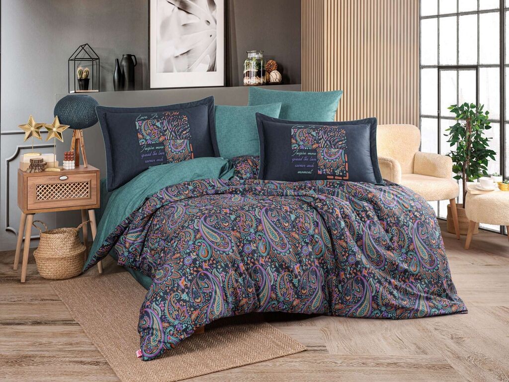 L'essentiel Maison Komplet posteljina Clementina, 200x220 cm, Šareni