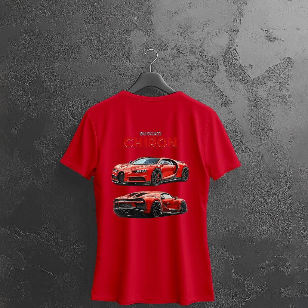 Camiseta Majica sa štampanim printom Cam 912, Ženska, Crvena