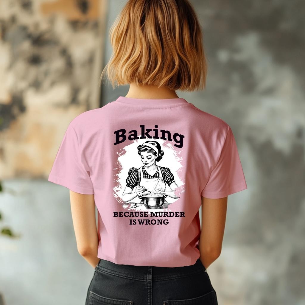 Camiseta Majica sa štampanim printom Cam 924, Ženska, Roze