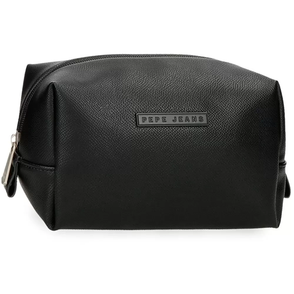 Pepe Džins torbica za toalet Eliјa 7944531, 17,5 cm, crna