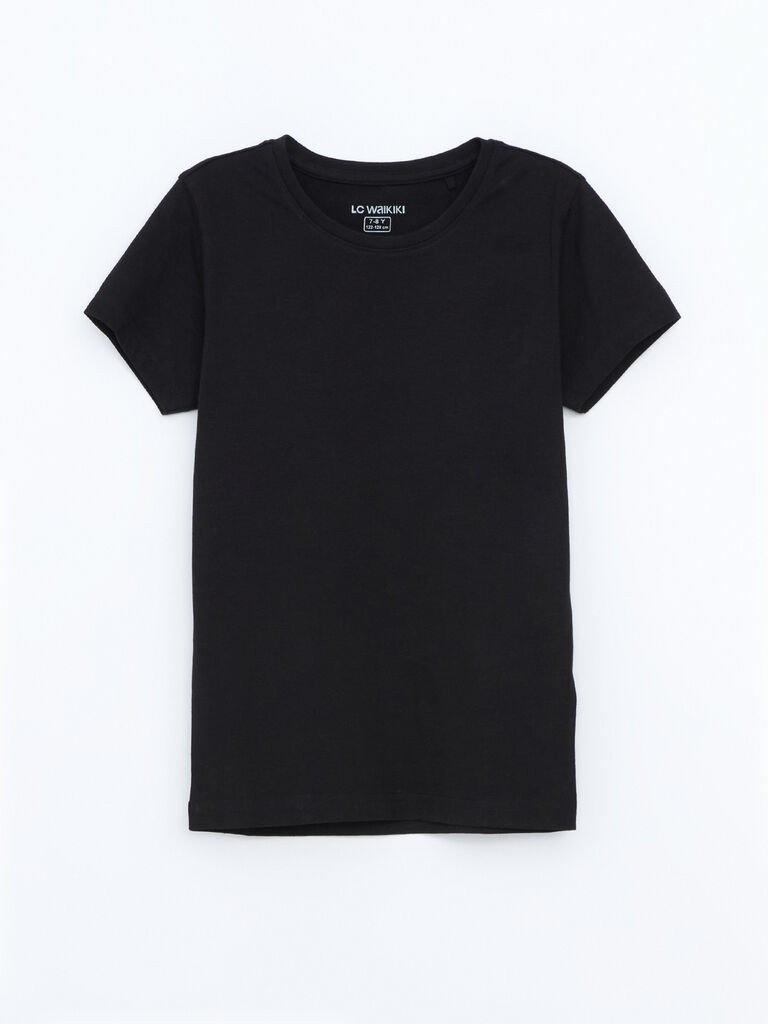 LC Waikiki Majica za dečake W50127Z4-CVL, Crna
