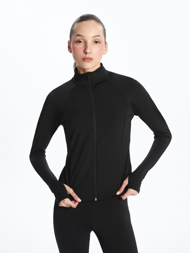 LC Waikiki Ženski duks W58000Z8-CVL, Crni