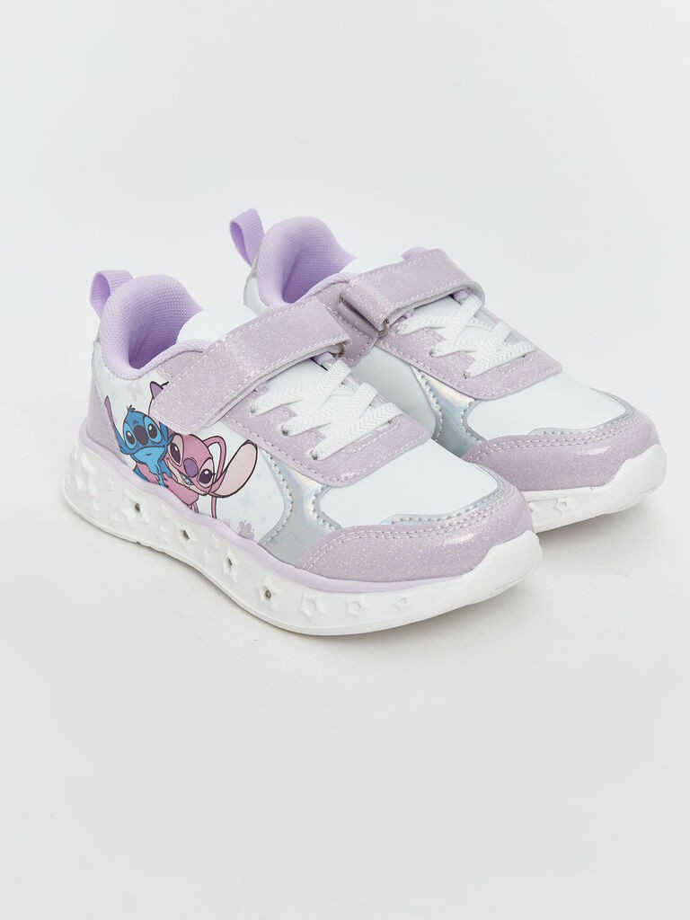 LC Waikiki Patike za devojčice W58121Z1-VGR, Ljubičasto-bele