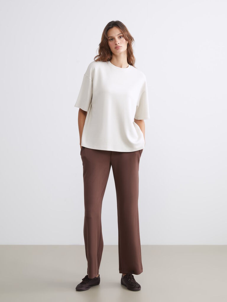 LC Waikiki Ženski donji deo trenerke W55853Z8-R3C, Braon