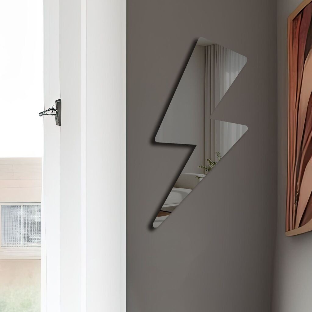 Wallity Ogledalo Ozgl504, 29x60 cm, Sivo