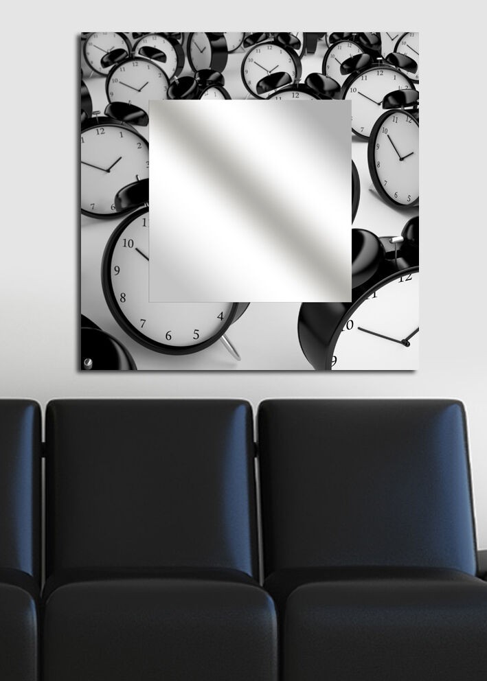 Wallity Ogledalo MA-7, 50x50 cm, Šareno