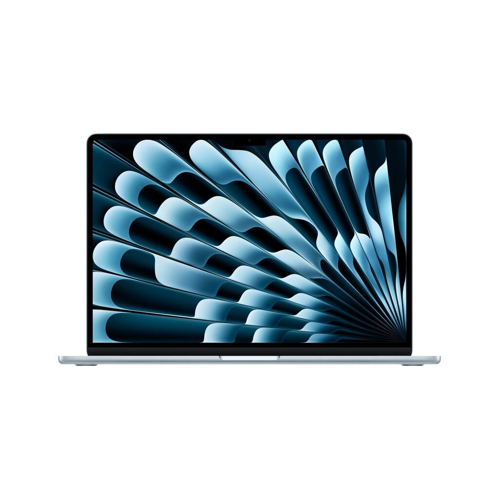 Apple MacBook 15" Air M4 sa 10-jezgarnim CPU-om, 10-jezgarnim GPU-om, 16 GB objedinjene memorije i 512 GB SSD, Nebo Plava